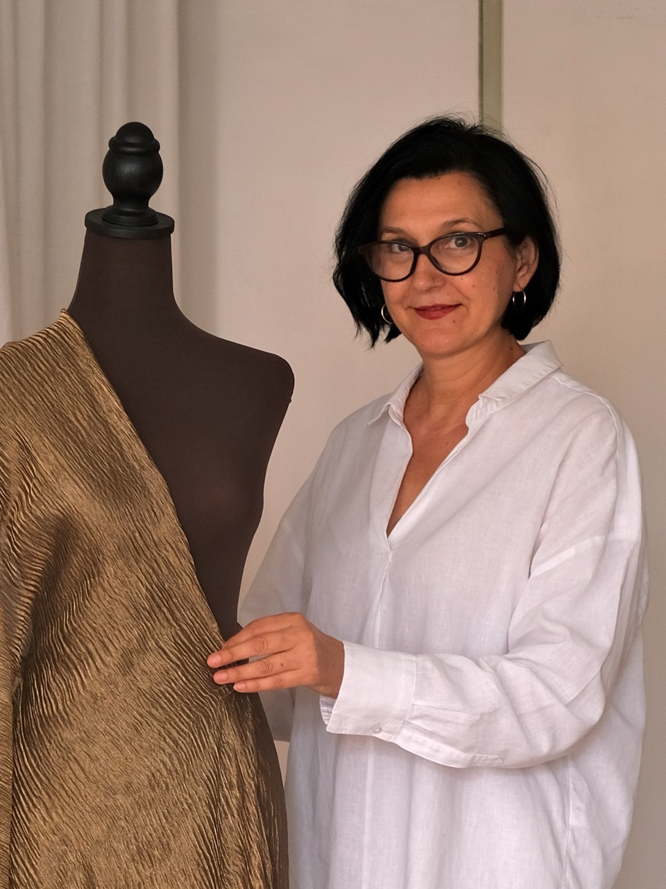 Alla Shevchuk, Schneiderin und Inhaberin von Alla Studio in Schwäbisch Hall